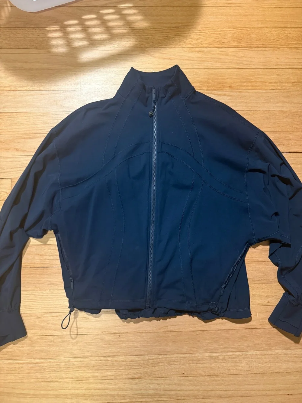 Lululemon Navy Women's Lightweight Zip-Front Jacket
